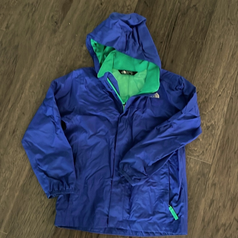 The North Face rain jacket